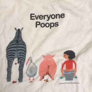 Kids “everyone poops” T Shirt